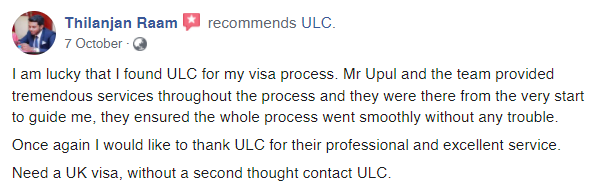 ULC student reviews from social media